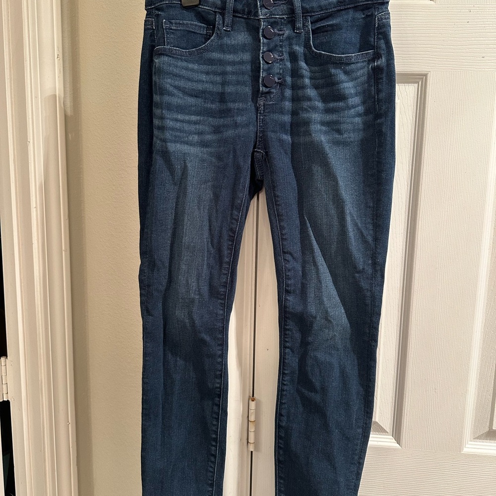 Loft curvy skinny jeans